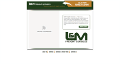 Desktop Screenshot of lmfreight.com